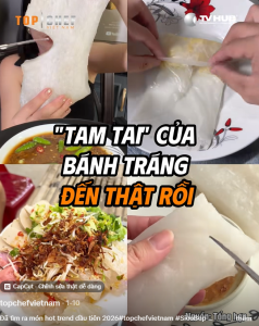 các món bánh tráng ăn vặt 2026