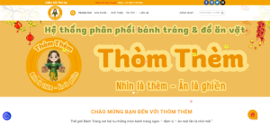 các món bánh tráng ăn vặt Thòm Thèm